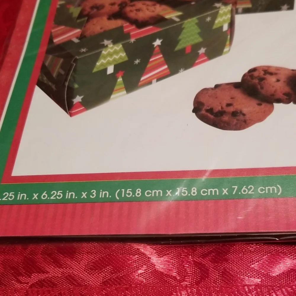 Holiday Christmas Gift Treat Boxes Lot of 3. New